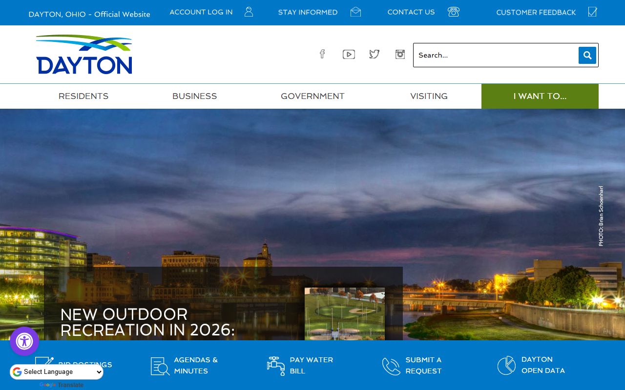 Dayton Ohio property tax records MCRealEstate search