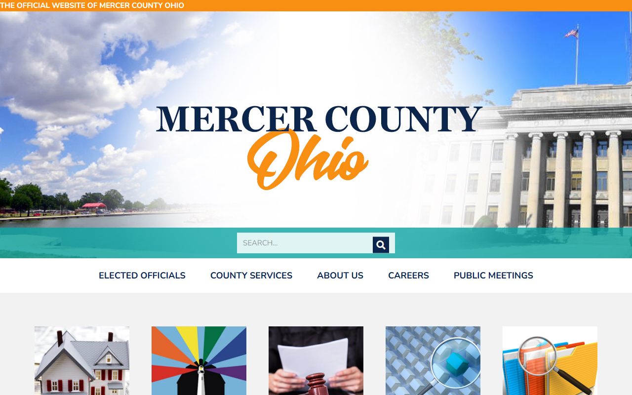 Mercer County Ohio property tax records government portal